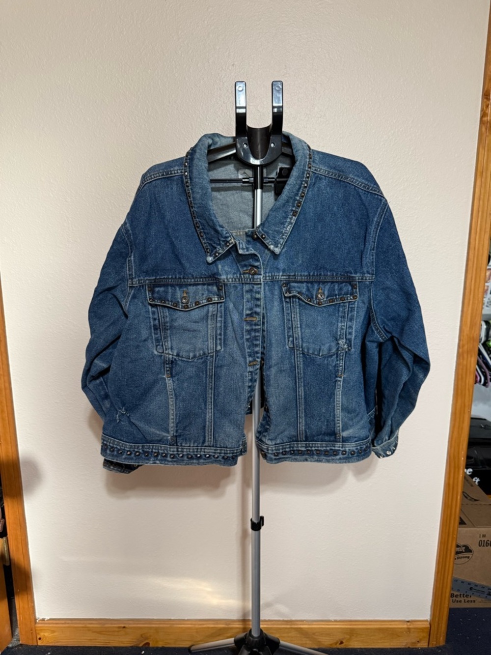 Classic Blue Denim‎ Jean Jacket - Women's